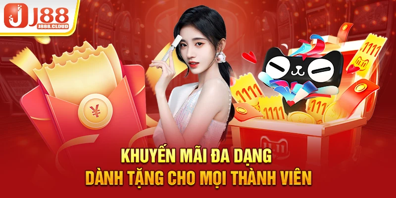 Khuyến mãi đa dạng dành tặng cho mọi thành viên